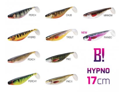 Umělá nástraha BOMB! HYPNO 17cm 2ks