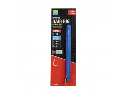 MSS Bayoner Hair Rig MCM-B Barbless 4"/10cm
