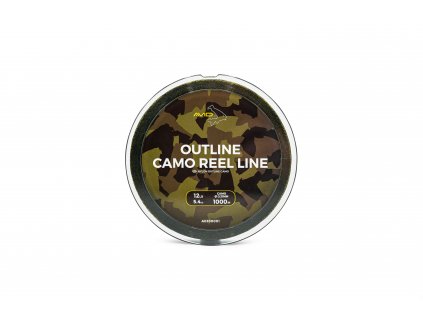 Avid Outline Camo Reel Line 1000m