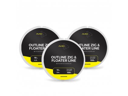 Avid Outline Zig & Floater Line 100m