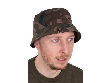 Fox Klobouk Camo Reversible bucket hat