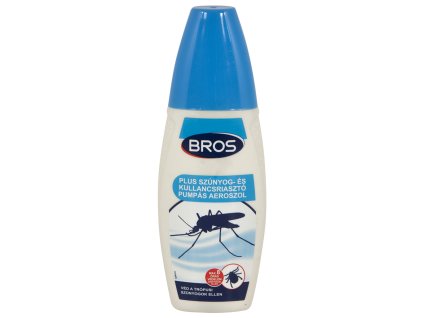 Bros Repelent na komáry a klíšťata s pumpou Aerosol 100ml