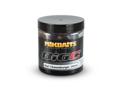 Mikbaits BiG boilie v dipu 250ml - BigC Cheeseburger