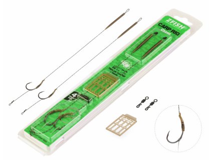 ZFISH Návazec Crang Carp Rig (Velikost 2)