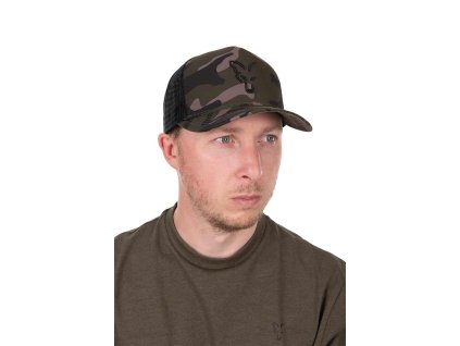 chh042 fox black camo trucker cap main 1