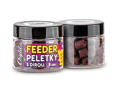 CHYTIL Feeder peletky s dírou 8mm (Příchuť Bananas)