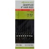 Korum Grappler Hair Rigs 10cm - barbed