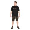 Fox Tričko Black/Camo Logo T-Shirt