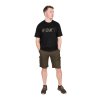 Fox Tričko Black/Camo Logo T-Shirt