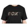 Fox Tričko Black/Camo Logo T-Shirt