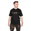 Fox Tričko Black/Camo Logo T-Shirt