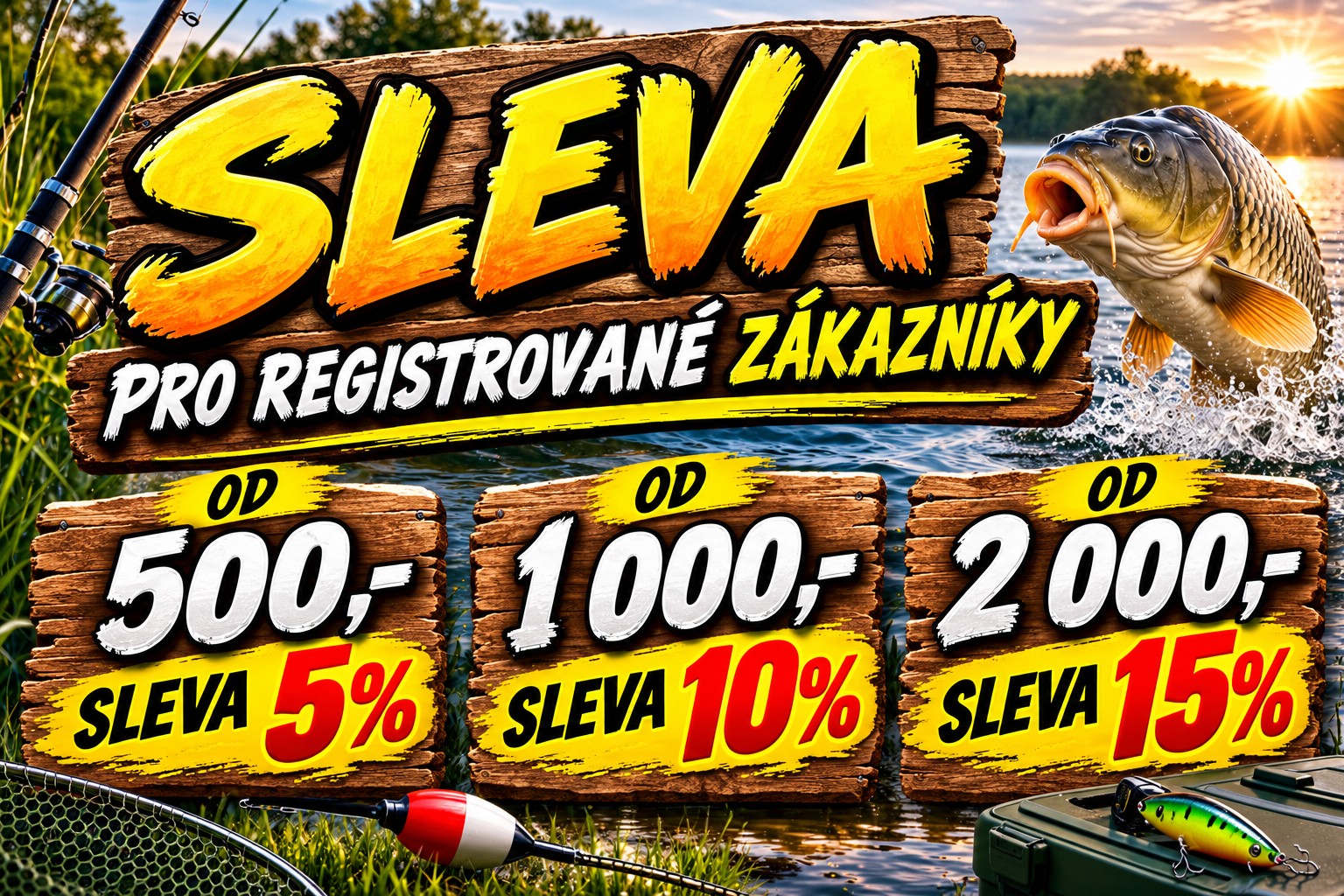 Sleva pro registrované zákazníky