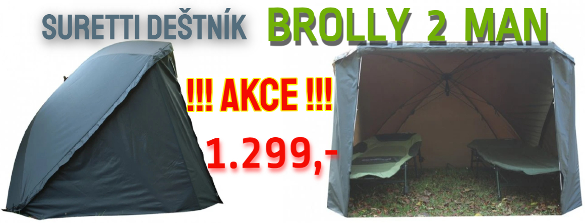 SURETTI DEŠTNÍK BROLLY 2 MAN