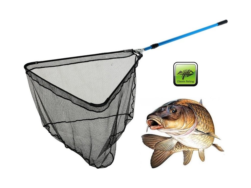 Giants Fishing podběrák Metal Plus Landing Net 2,55 m/70 x 70 cm - Rybářské  NEJ Bruntál