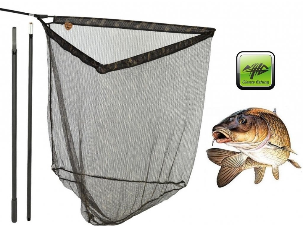 Giants Fishing podběrák Carp Landing Net Camo 42 - Rybářské NEJ