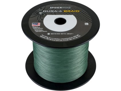 SPIDERWIRE Dura-4 Braid Green pletená šňůra 1 m