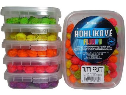 Delikapet rohlíkové boilies Fluoro 30 g