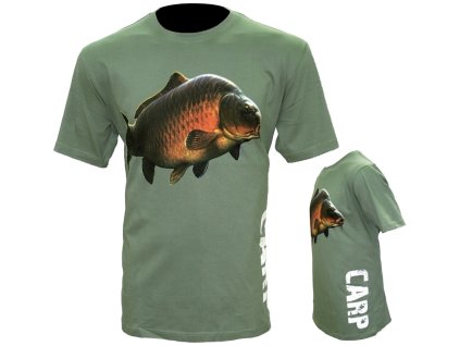 Zfish tričko Carp T-Shirt Olive Green