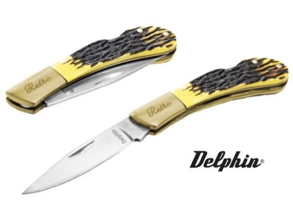Skládací nůž Delphin Retro - čepel 7 cm