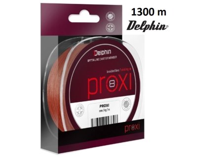 Delphin PROXI 8 pletená šňůra 1300 m
