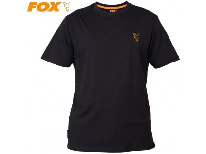 Tričko FOX Collection Black/Orange T-Shirt