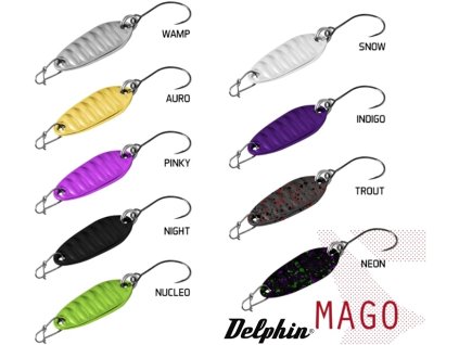 Plandavka na pstruhy a okouny Delphin MAGO 2 g