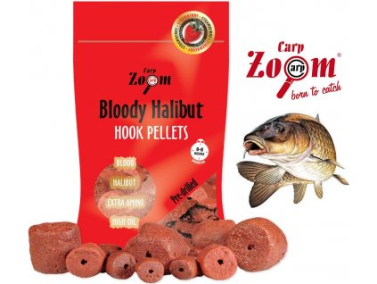 Carp Zoom pelety Strawberry Halibut Hook Pellets 150 g