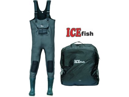 ICE Fish neoprénové brodící kalhoty - filcová podrážka