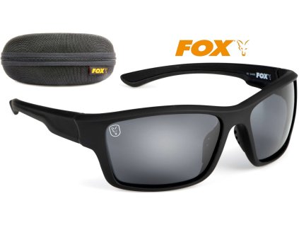 Polarizační brýle FOX Avius Wraps Matt Black Frame/Grey Lens