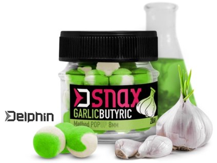 Delphin nástraha D SNAX POP UP Česnek-Butyric 20 g