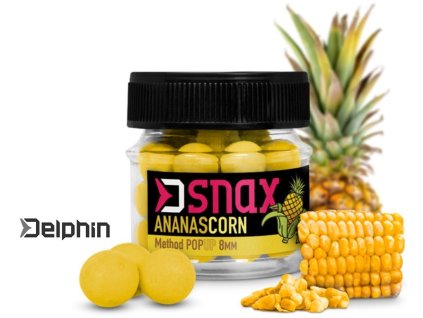 Delphin nástraha D SNAX POP UP Kukuřice-Ananas 20 g