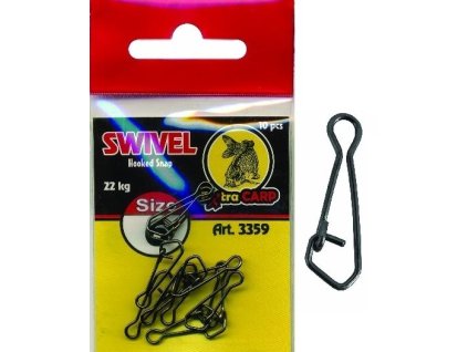 Extra Carp Hooked Snap karabinky - 10 ks