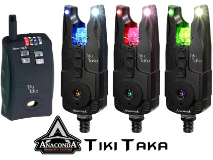 Anaconda Tiki Taka 3er Set sada hlásičů záběru