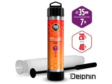 PVA punčocha Delphin N tastic Tuba+plnič 7 m/35 mm