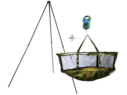 Stojan na vážení ryb Weigh Tripod + vážící sak + váha zdarma