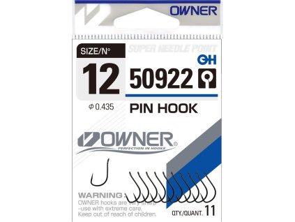 OWNER háčky s očkem PIN HOOK