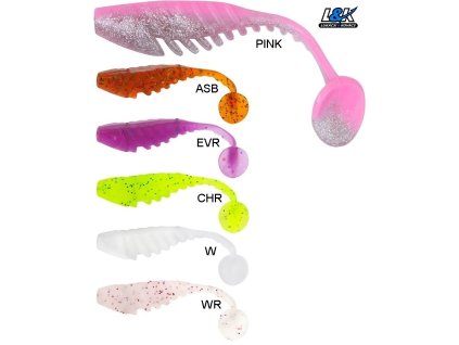L&K gumová vláčecí nástraha Floating Shad 4,5 cm