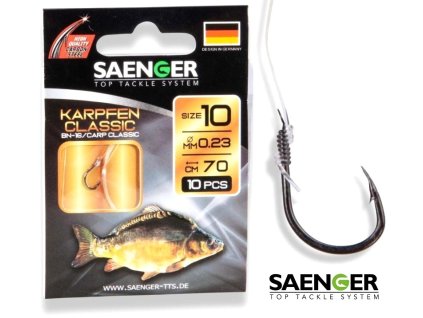 Navázané háčky na kapry Saenger Karpfen Classic BN-16