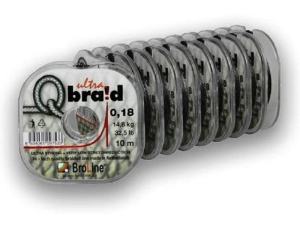 Broline Q Braid Ultra pletená šňůra 7 m/10 m