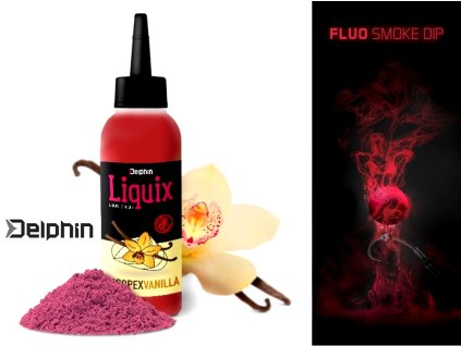 Delphin Fluo dip D SNAX LiquiX Scopex-Vanilka 100 ml