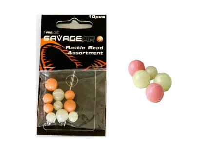 Chrasticí korálky Savage Gear Rattle Bead Assortment