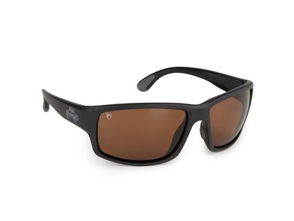 fox rage bryle floating wrap dark grey sunglasses brown lenses with mirror finish (1)