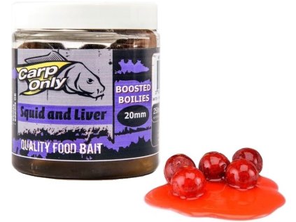 Boilies v dipu Carp Only Squid & Liver 250 ml