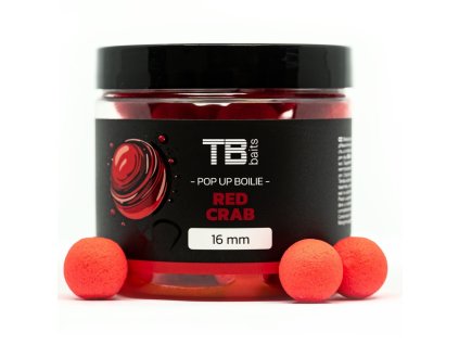 tb baits plovouci boilie pop up red crab nhdc 65 g