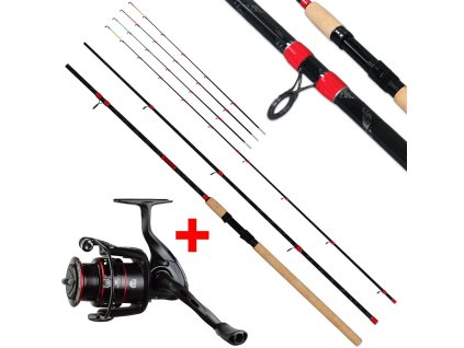 iants fishing Prut Fluent MK2 Feeder 3.0m, 80g + Naviják Gaube FD 4000