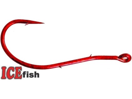 Mořské háčky ICE Fish RED