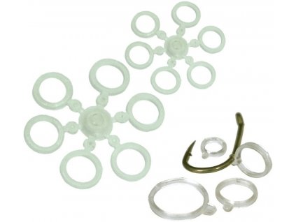 Carp System silikonové kroužky na pelety S 5,5 mm/12 ks