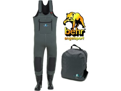 Behr brodící kalhoty Seabehr Titanium Neopren Wathose 5 mm