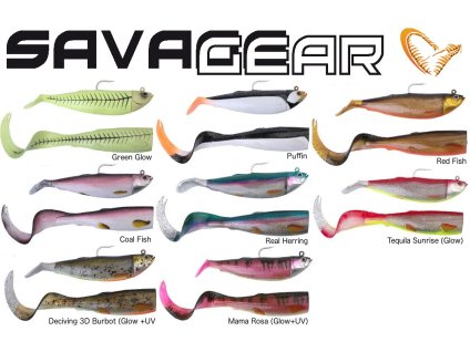 Gumové nástrahy na moře Savage Gear Cutbait Herring Kit 25 cm/460 g