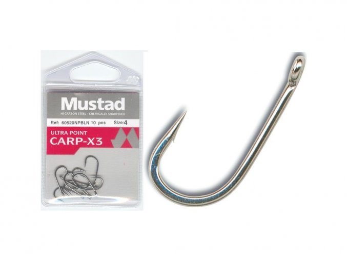 Háčky Mustad Carp-X3 - 10 ks